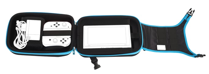 Bigben Interactive SWITCHVERTPOUCH funda para consola portátil Nintendo Negro