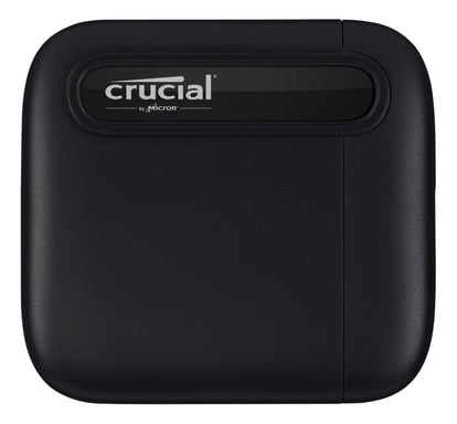SSD externa - CRUCIAL - X6 Portable SSD - 500GB - USB-C (CT500X6SSD9)