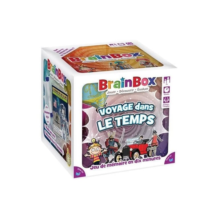 Jeu De Culture Générale Asmodee BZZBRPOPER01FRasmodee – BrainBox Pocket Personnages Historiques, 8 Ans et Plus - vue 8