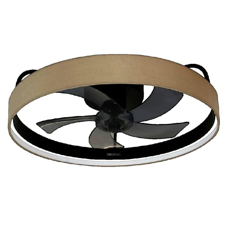 Ventilateur de plafond Cecotec EnergySilence LampAero 650 Beige - Neuf