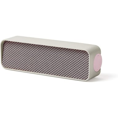 Lexon enceinte bluetooth et haut-parleur OSLO 3W gris clair/rose