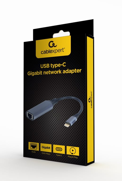 Gembird A USB3C LAN 01 station d'accueil USB 3.2 Gen 1 3.1 Gen 1 Type C Neuf - vue 3