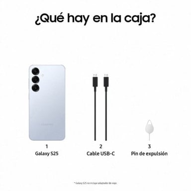 Galaxy S25 (5G) 512 GB, Azul