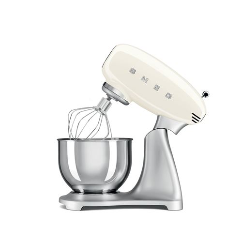 Robot pâtissier multifonctions Smeg SMF04CREU 800 W Crème - Neuf