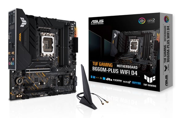 ASUS TUF GAMING B660M- PLUS WIFI D4 Intel B660 LGA 1700 micro ATX