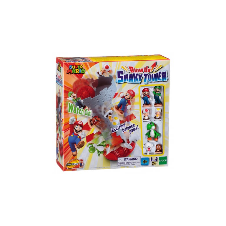 SUPER MARIO Blow Up! Shaky tower Jeu de société EPOCH 7356 - vue 5