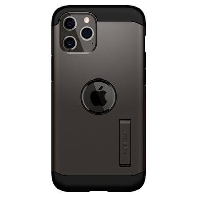 Spigen Tough Armor - iPhone 12 / 12 Pro, Gris metálico