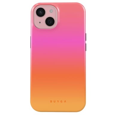 Burga Funda MagSafe para iPhone 15 Elegante Motivo Sunset Club Multicolor