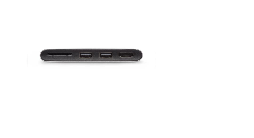Hub USB C Multiports 3 en 1 USB C HDMIHDCP 4K Ultra compact 104 Mo/ Neuf - vue 3