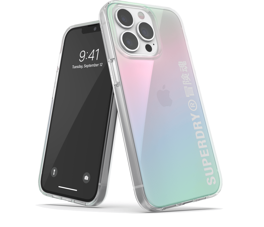 Coque Snap Clear pour iPhone 13/13 Pro - Holographique