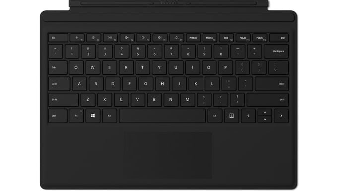 Microsoft Surface Pro Signature Type Cover FPR Microsoft Cover port Noir - Neuf
