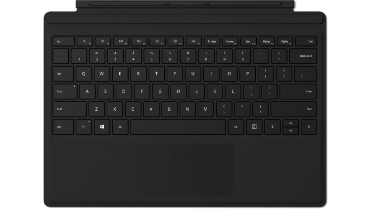 Microsoft Surface Pro Signature Type Cover Fpr Microsoft Cover Port Noir - Bon État