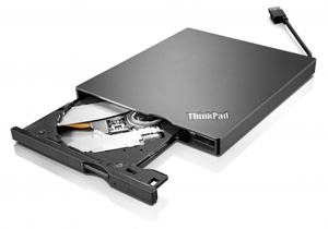 Lenovo ThinkPad UltraSlim USB DVD Burner unidad de disco óptico DVD±RW Negro