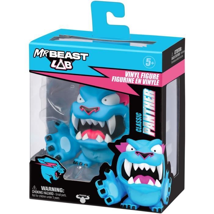 Figurine Vinyle - Panthere Classique Mr. Beast Lab - 8,8 cm, Collection - Neuf