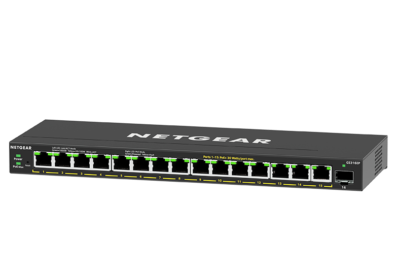 Netgear GS316EP - vue 10