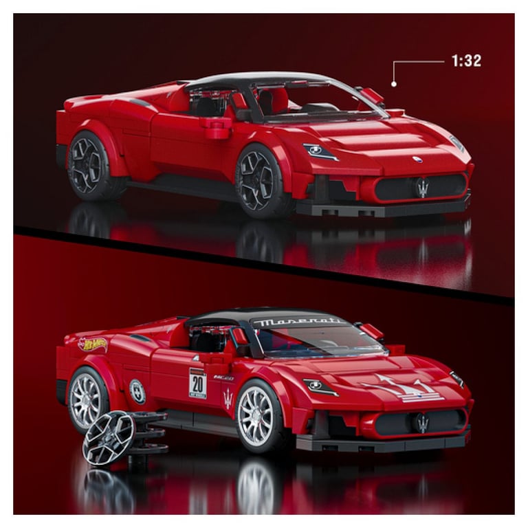 MEGA Hot Wheels Maserati MC20 JFR90 - vue 4