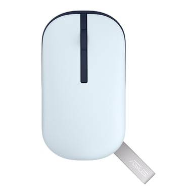 ASUS MD100 Mouse senza fili RF ambidestro + Bluetooth ottico 1600 DPI