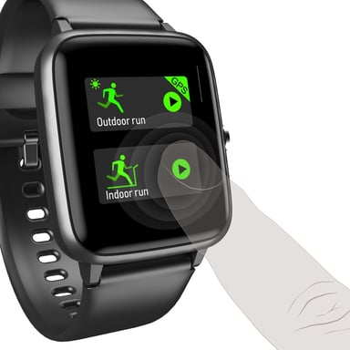 Hama Fit Watch 5910 LCD Bracelet connecté 3,3 cm Gris - vue 2