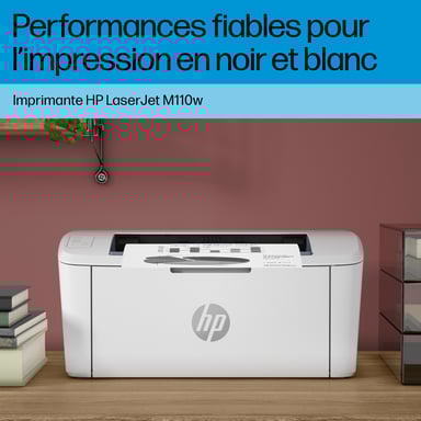 HP LaserJet M110w Sans fil Noir et blanc Imprimante