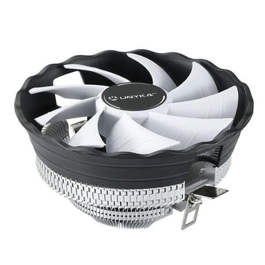 UNYKAch UK532022 sistema di raffreddamento per computer Processore Raffreddatore d'aria 12 cm Trasparente, Nero, Grigio 1 pz