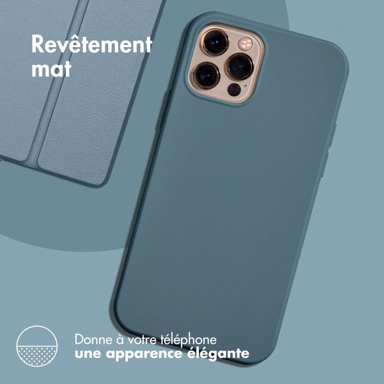 Cover Colorata per iPhone 14 Pro Max - Verde scuro, Protezione Assorbente agli Urti, Design Sottile e Leggero