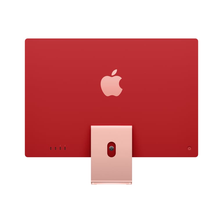 Apple iMac Apple M M1 61 cm (24 ) 4480 x 2520 pixels PC All-in-One 8 Go 256 Go SSD macOS Big Sur Wi-Fi 6 (802.11ax) Rose - Bon état