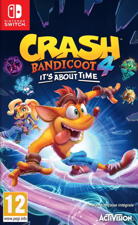 Crash Bandicoot 4 SWITCH Neuf - vue 1
