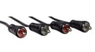Hama 00122273 câble audio 3 m 2 x RCA Noir