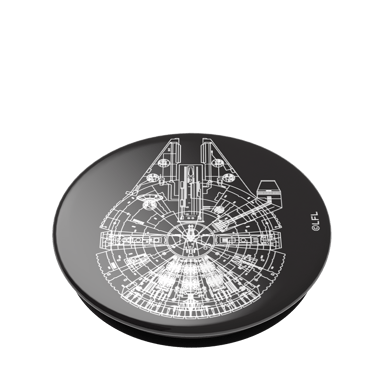 PopSockets Grip Aluminio Halcón Milenario