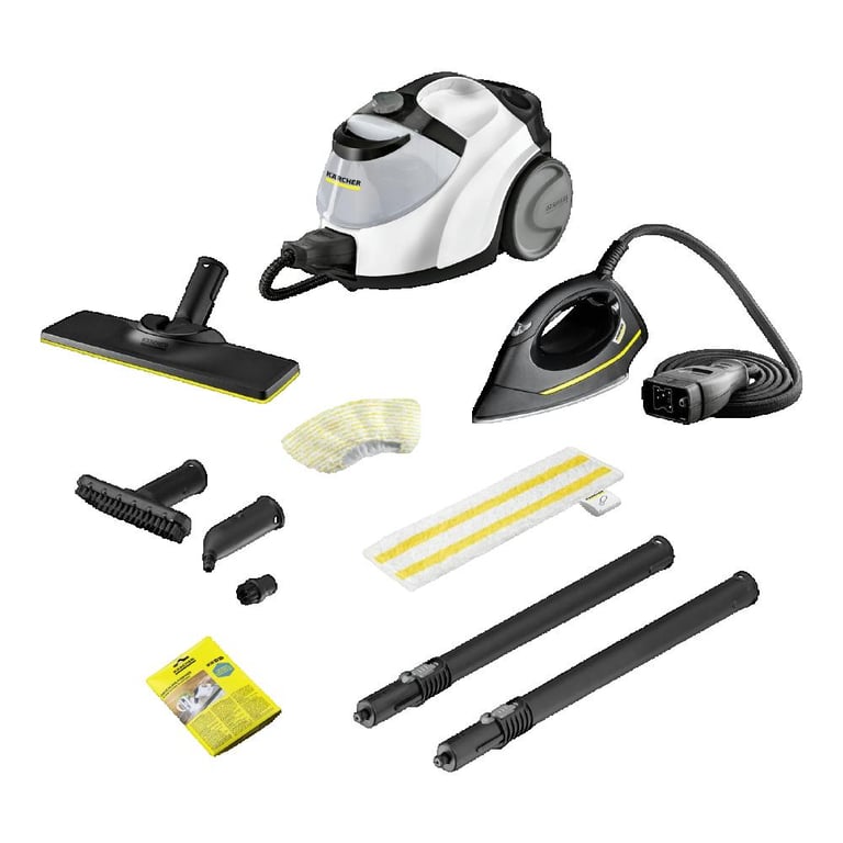 Nettoyeur vapeur avec fer à repasser Karcher SC 5 EasyFix Iron Pression 4.2 bar Débit vapeur 50 gmin fonction vapo hydro - vue 3