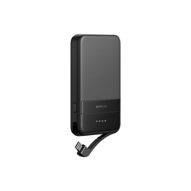 EcoFlow RAPID Litio-Ion (Li-Ion) 5000 mAh Carga inalámbrica Negra