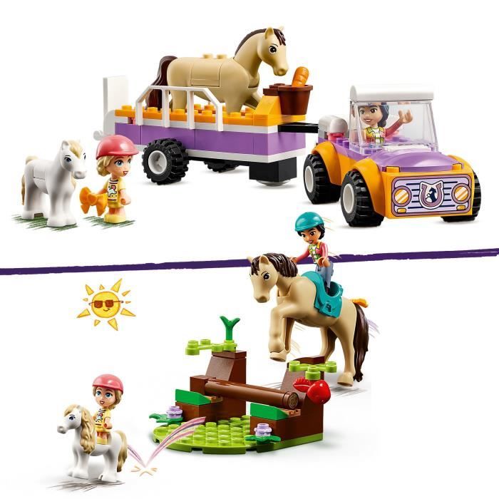 Lego Friends La Remorque Du Cheval Et Du Poney 42634 Lego - vue 5