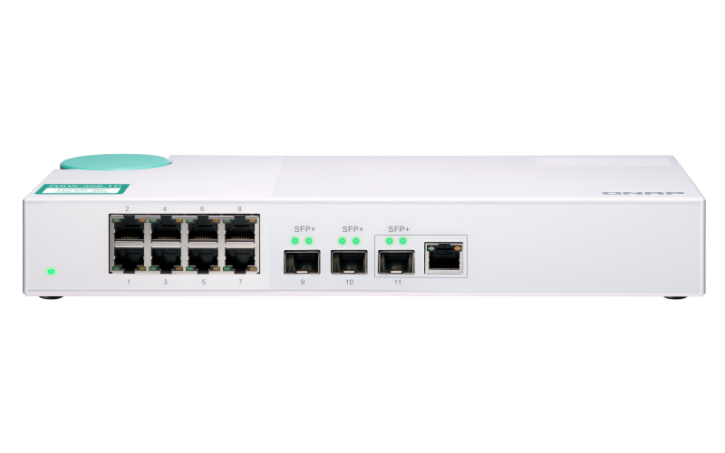 QNAP QSW 308 1C commutateur réseau Non géré Gigabit Ethernet 101001000 Neuf