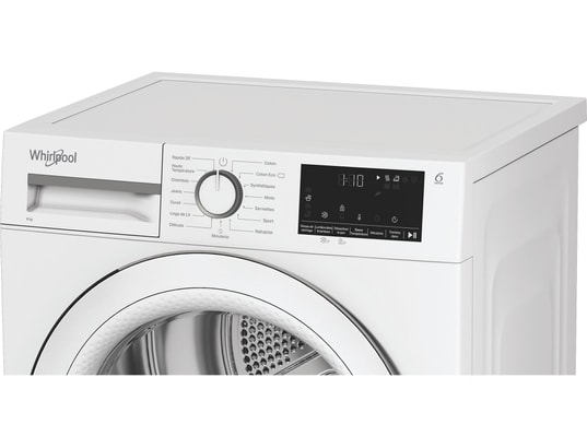 Sèche-linge frontal WHIRLPOOL CWSD83MWWSFR - Neuf