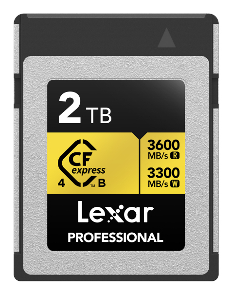 Carte mémoire professionnelle CFexpress Lexar Type B GOLD 4.0 Series Neuf - vue 6