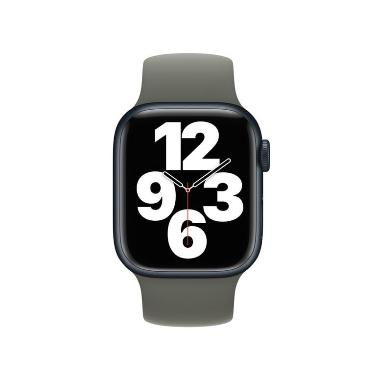 Apple MQV43ZM/A accessoire intelligent à porter sur soi Bande Olive Silicone - Neuf