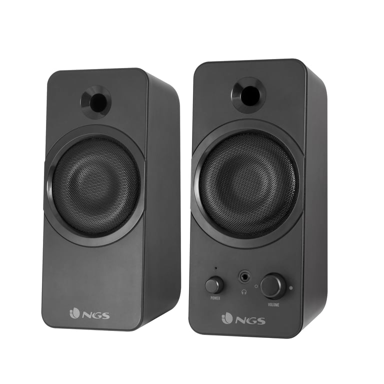 NGS Haut-parleurs gaming superbass stereo, puissance 20w, Noir, 1.09kg - Neuf