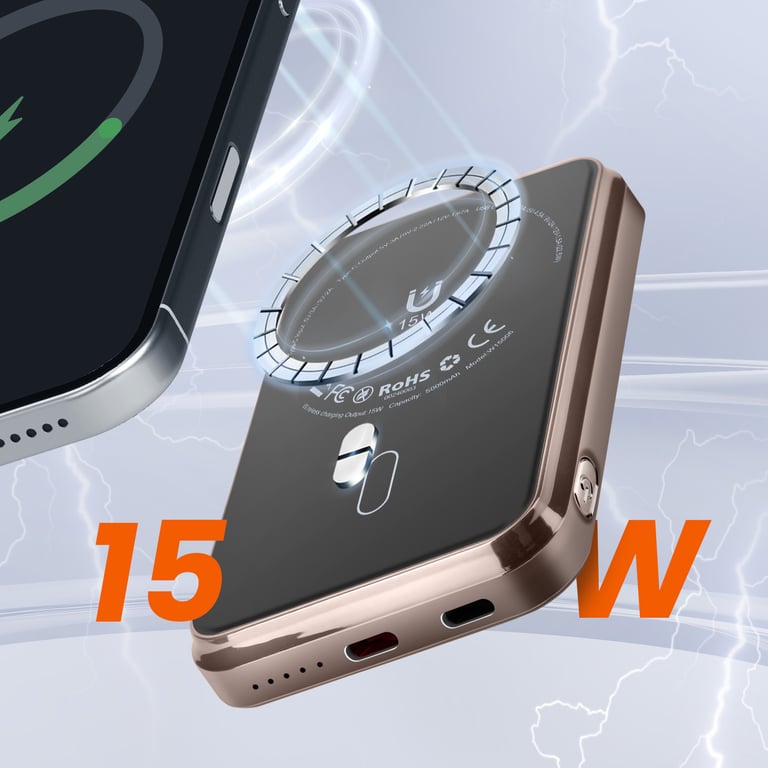 Batterie de Secours MagSafe 5000 mAh Compact Neuf - vue 3