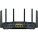 Synology RT6600ax Router WiFi6 1xWAN 3xGbE 1x2.5Gb routeur sans fil Tri-bande (2,4 GHz / 5 GHz / 5 GHz) Noir