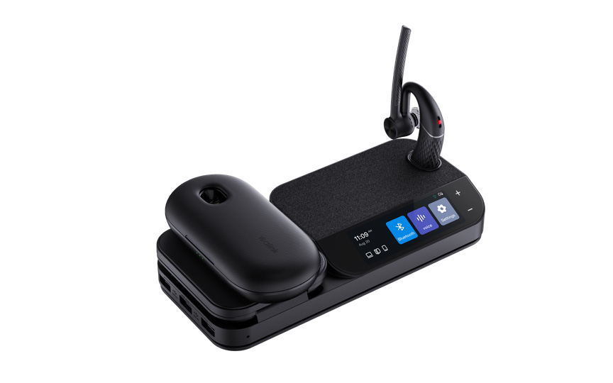Yealink BH71-WORKSTATION-PRO Supporto di ricarica Bluetooth per cuffie wireless da tavolo/centro chiamate Nero - nuovo