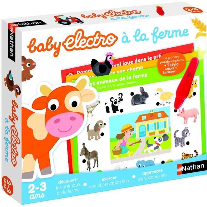 Jouet Éducatif Électronique : Animaux de la Ferme pour Enfants - Neuf