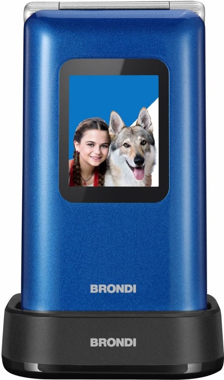 Brondi Amico Prezioso 7 11 cm 2.8 Téléphone pour seniors Neuf - vue 1