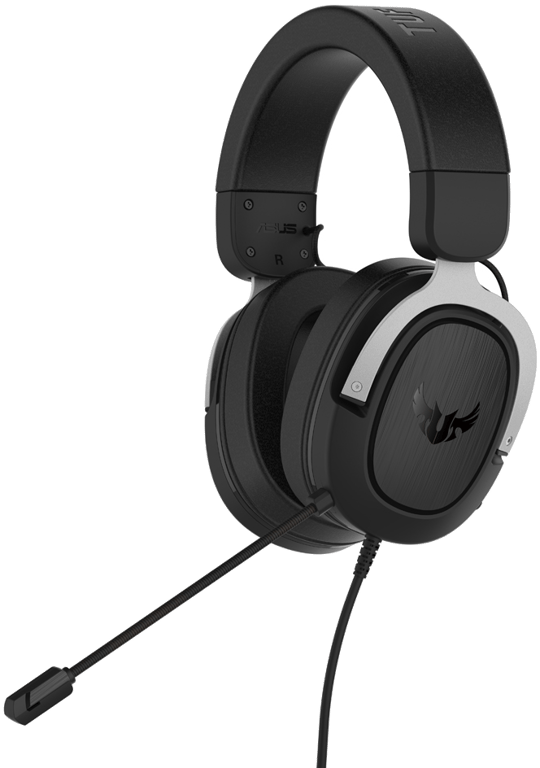 Asus Casque TUF Gaming H3 argent