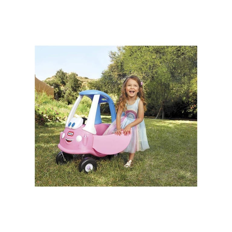 Trotteur Little Tikes Princess Cozy Coupé 2 en 1 avec klaxon et plancher amovible Neuf - vue 3