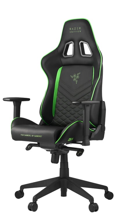 Razer TAROK PRO Fauteuil de gaming Siège rembourré Noir, Vert - Neuf