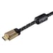 Hama 1,5 m, cavo 2xHDMI 1,5 m HDMI tipo A (standard) Nero, bronzo