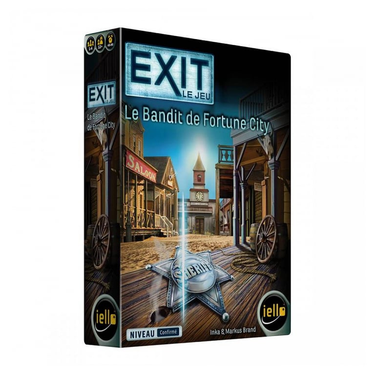 EXIT : Le Bandit de Fortune City Jeu d'Évasion Immersif Neuf