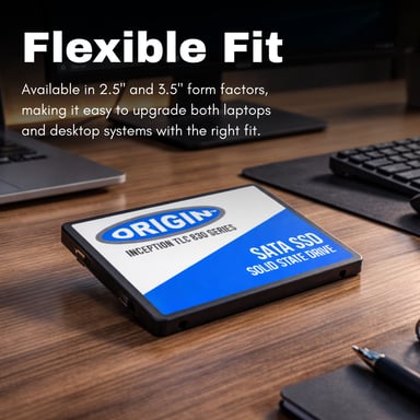 Origin Storage CT480BX500SSD1-OS disque SSD 512 Go 2.5'' SATA 3D TLC