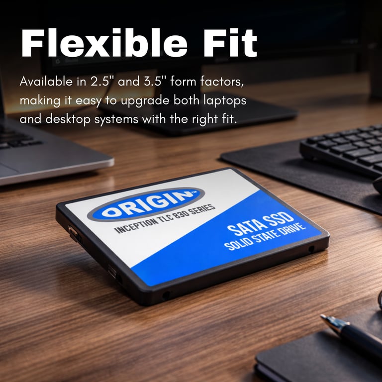 Origin Storage SSD interne 2.5 SATA 6Gb/ - vue 3