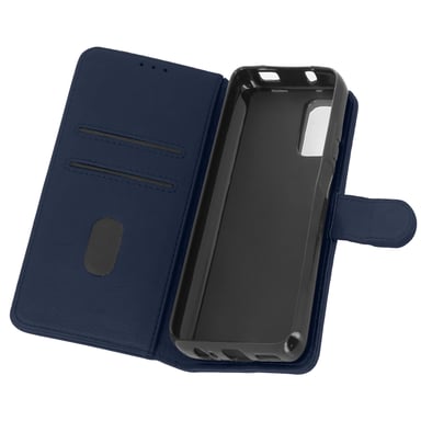Étui pour Xiaomi Redmi Note 10 / 10s Protection Porte-carte Fonction Support Bleu